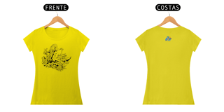 Nome do produto Camiseta Feminina Algodão Mulher na Canoa