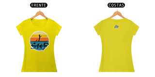 Nome do produto Camiseta Feminina Algodão SUP Pôr do Sol