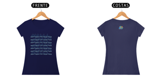 Nome do produto Camiseta feminina algodão Remada