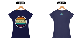 Nome do produto Camiseta Feminina Algodão Remo Vintage