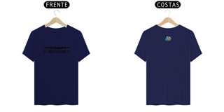 Nome do produto Camiseta Algodão Canoa havaiana Silhueta preta