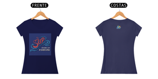 Nome do produto Camiseta Feminina Algodão SUP Ondas