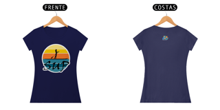 Nome do produto Camiseta Feminina Algodão SUP Pôr do Sol