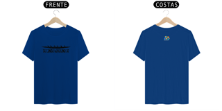 Nome do produto Camiseta Algodão Canoa havaiana Silhueta preta