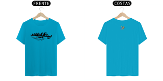 Nome do produto Camiseta Algodão Silhueta Canoa Havaiana