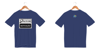 Nome do produto Camiseta Dry UV Alto em Motivação
