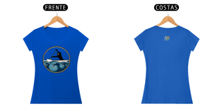Nome do produto Camiseta Feminina Algodão Canoa no mar