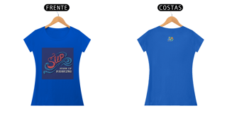 Nome do produto Camiseta Feminina Algodão SUP Ondas