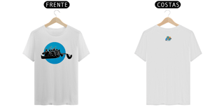Nome do produto Camiseta Algodão Canoa Havaiana ao luar