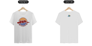 Nome do produto Camiseta Algodão Canoa Havaiana Raios de Sol