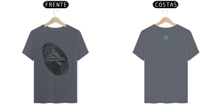 Nome do produto Camiseta algodão Impressão digital