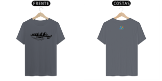 Nome do produto Camiseta Algodão Silhueta Canoa Havaiana