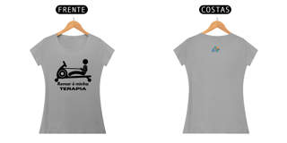 Nome do produto Camiseta de algodão Remar é minha Terapia
