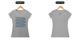 Nome do produto Camiseta feminina algodão Remada
