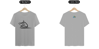 Nome do produto Camiseta algodão linhas
