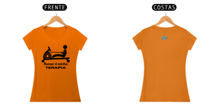 Nome do produto Camiseta de algodão Remar é minha Terapia