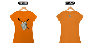 Nome do produto Camiseta Feminina Algodão Coração de Remador