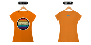 Nome do produto Camiseta Feminina Algodão Remo Vintage