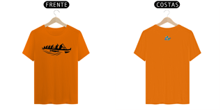 Nome do produto Camiseta Algodão Silhueta Canoa Havaiana