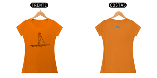Nome do produto Camiseta Feminina algodão SUP linhas