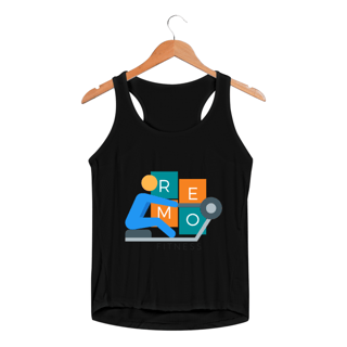 Nome do produto Regata Feminina Remo Fitness Dry Sport UV