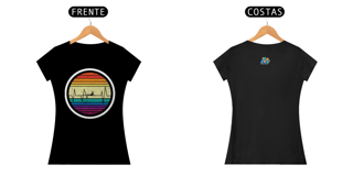 Nome do produto Camiseta Feminina Algodão Remo Vintage