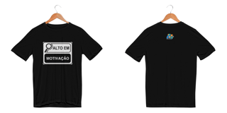 Nome do produto Camiseta Dry UV Alto em Motivação