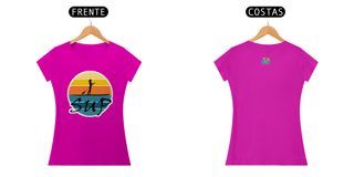 Nome do produto Camiseta Feminina Algodão SUP Pôr do Sol