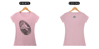 Nome do produto Camiseta Feminina algodão Impressão Digital