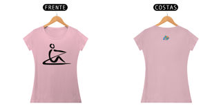 Nome do produto Camiseta Feminina Algodão Linhas 2