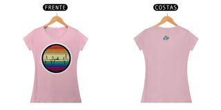 Nome do produto Camiseta Feminina Algodão Remo Vintage