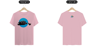 Nome do produto Camiseta Algodão Canoa Havaiana ao luar