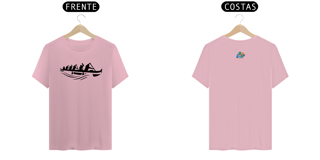 Nome do produto Camiseta Algodão Silhueta Canoa Havaiana