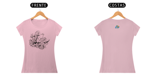 Nome do produto Camiseta Feminina Algodão Mulher na Canoa