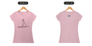 Nome do produto Camiseta Feminina algodão SUP linhas