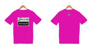 Nome do produto Camiseta Dry UV Alto em Motivação