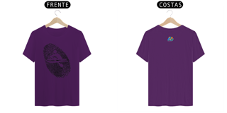 Nome do produto Camiseta algodão Impressão digital