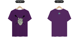 Nome do produto Camiseta Algodão Coração de Remador