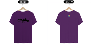 Nome do produto Camiseta Algodão Silhueta Canoa Havaiana