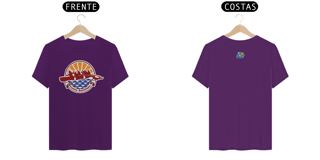 Nome do produto Camiseta Algodão Canoa Havaiana Raios de Sol