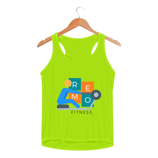 Nome do produto Regata Feminina Remo Fitness Dry Sport UV