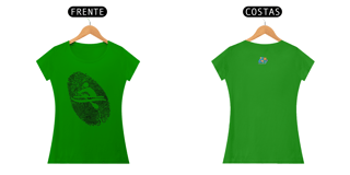 Nome do produto Camiseta Feminina algodão Impressão Digital