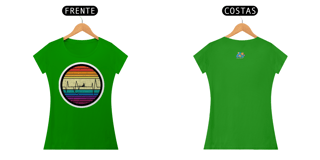 Nome do produto Camiseta Feminina Algodão Remo Vintage