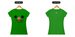 Nome do produto Camiseta Feminina Algodão Eu amo Canoa Havaiana
