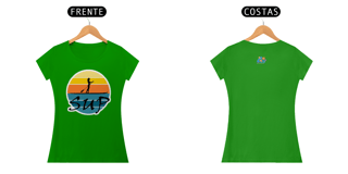 Nome do produto Camiseta Feminina Algodão SUP Pôr do Sol
