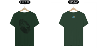 Nome do produto Camiseta algodão Impressão digital