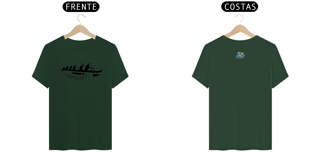 Nome do produto Camiseta Algodão Silhueta Canoa Havaiana