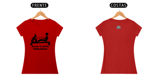 Nome do produto Camiseta de algodão Remar é minha Terapia