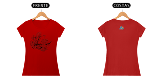 Nome do produto Camiseta Feminina Algodão Mulher na Canoa