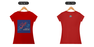 Nome do produto Camiseta Feminina Algodão SUP Ondas